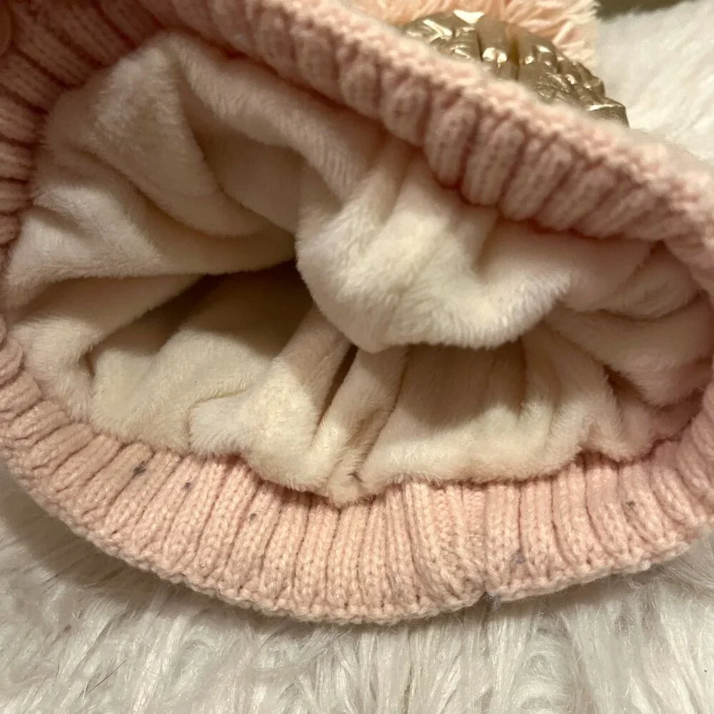 Beautiful Rose Gold winter hat
